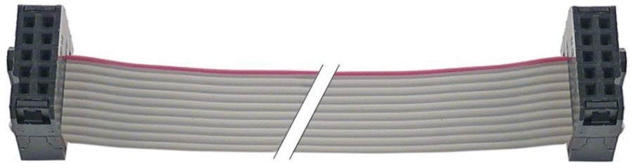 cablu conector plat 10cu -poli L 2600mm tip de ștecăr FC-10P dimensiuni de fixare 2.5mm