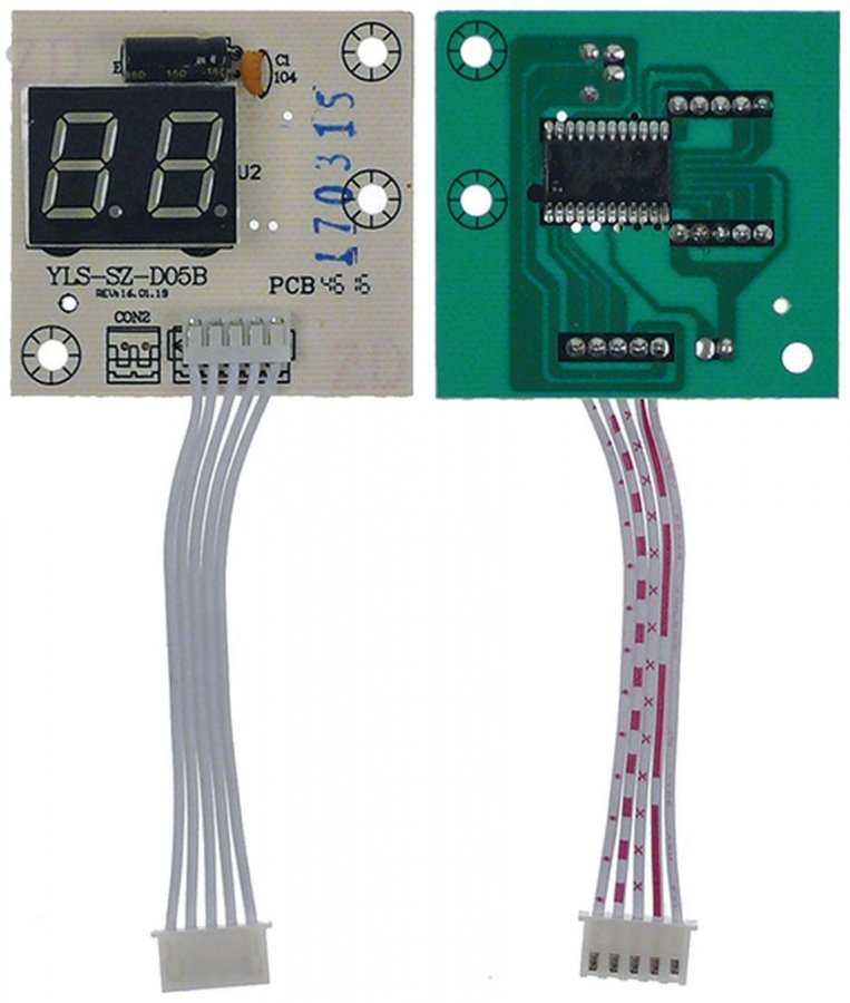 placa display aparat cu inducție HIC3500 L 50mm L 48mm