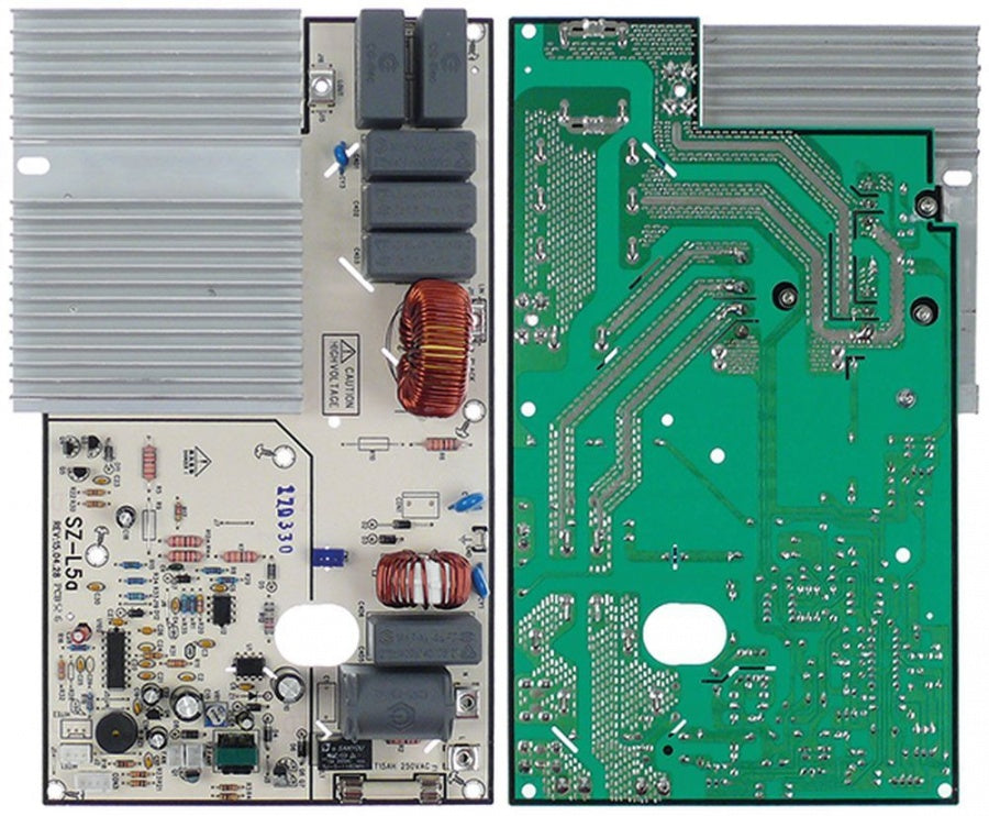 placa electronica aparat cu inducție HIC3500 L 265mm L 152mm