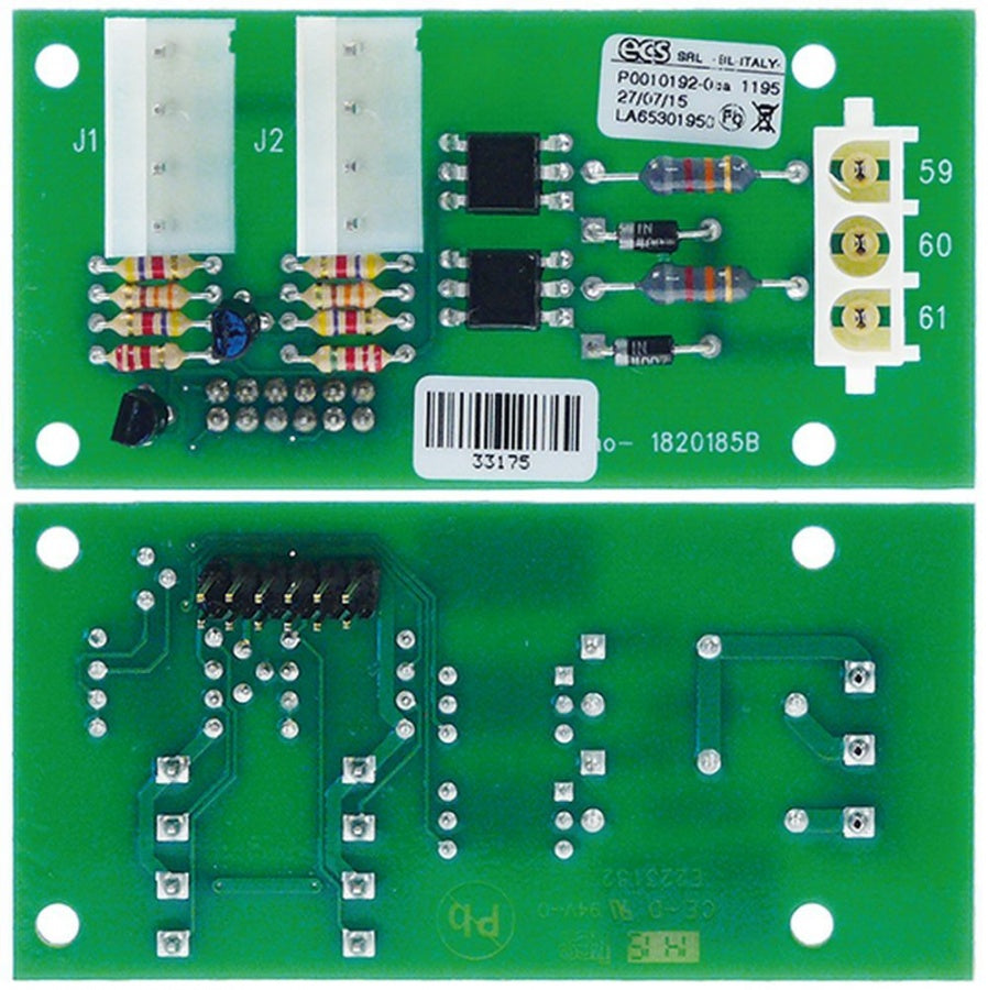 placa electronica de control p.c.b. pentru cuptor combinat cu aburi L 85mm L 42mm