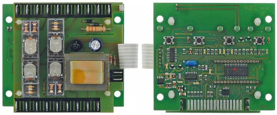 placa electronica display cu tastatura pentru cuptor combinat cu aburi L 95mm L 80mm