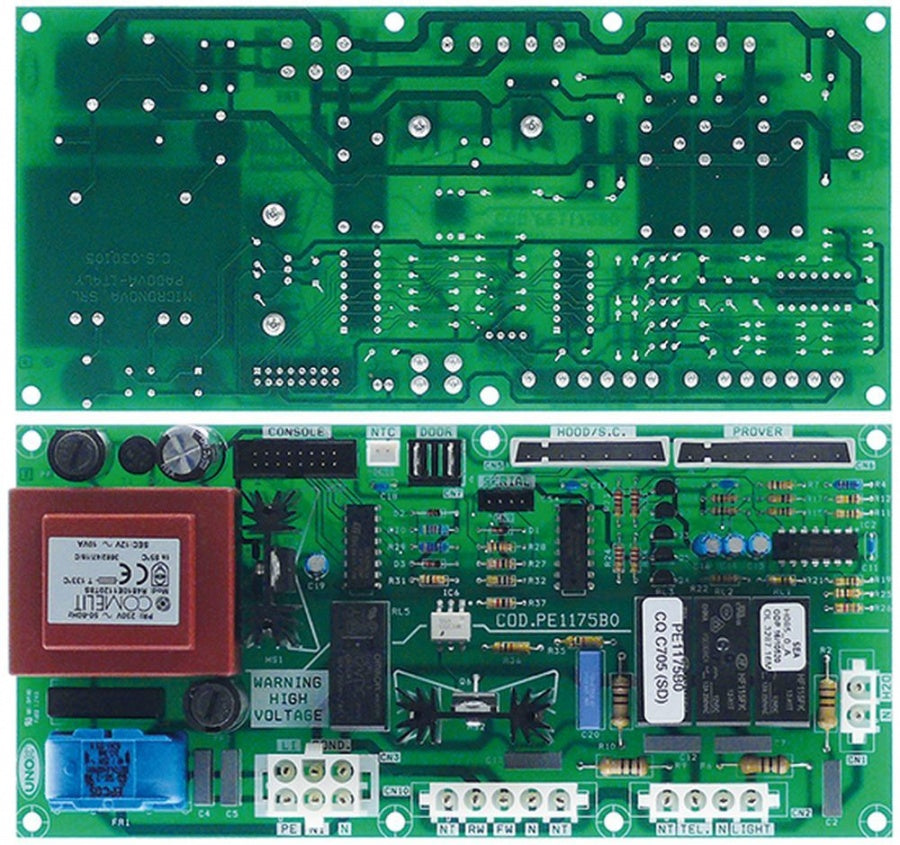 Placa electronica pentru cuptor LINE, MISS, DYNAMIC, dimensiuni 200 x 95 mm - 403849