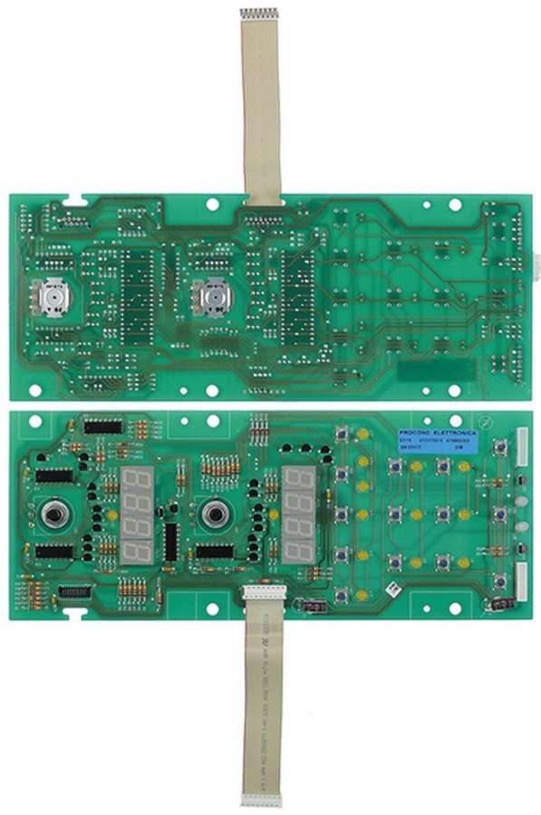 placa electronica display cu tastatura pentru cuptor combinat cu aburi L 275mm L 110mm