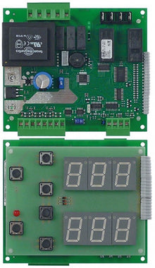 placa electronica display cu tastatura pentru cuptor de pizza L 125mm L 117mm