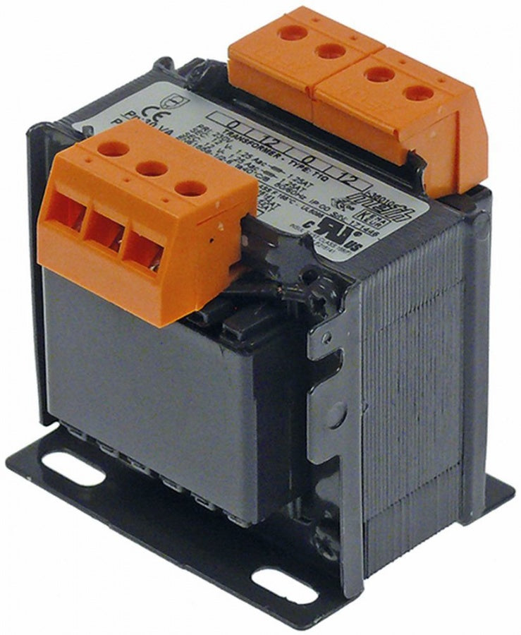 transformator primar 230VAC secundar 12VAC 30VA Î 77mm L 78mm L 76mm racord racord cu șurub
