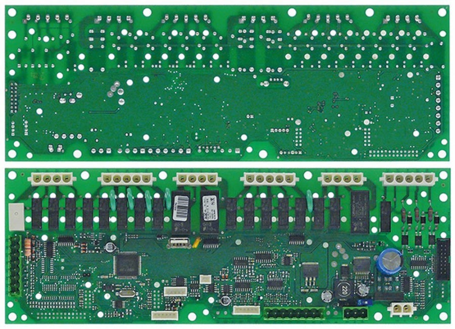 placa electronica de control p.c.b. pentru cuptor combinat cu aburi L 293mm L 99mm