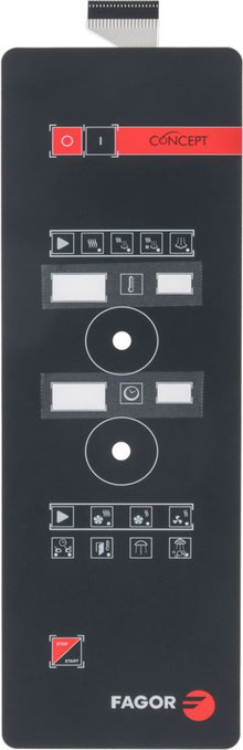 Folie tastatura cuptor Fagor 12129318, L 540x173 mm - 403921