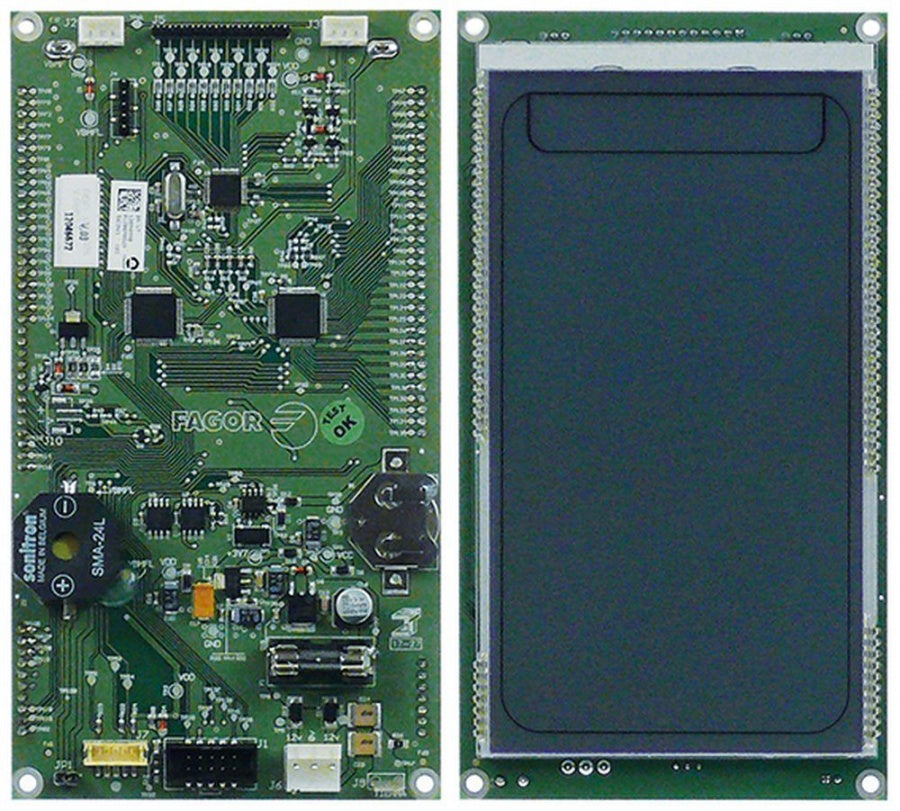 placa electronica de control p.c.b. pentru cuptor combinat cu aburi L 176mm L 96mm