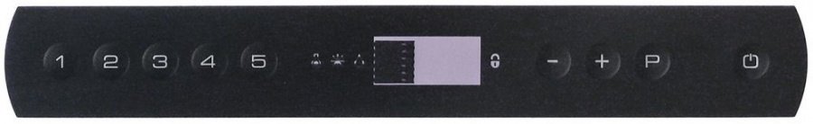 folie pentru tastatura negru potrivit pentru GRAM pentru seria L 285mm L 40mm