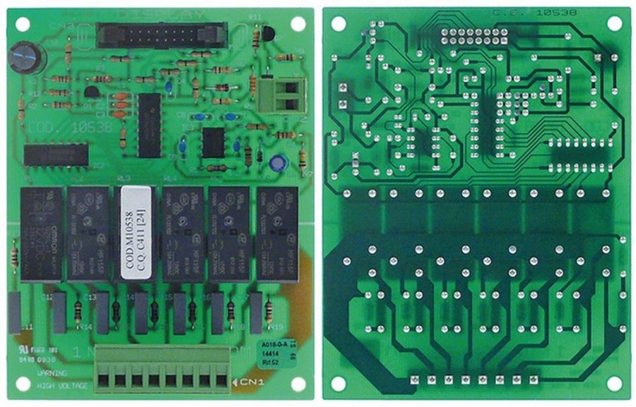 placa electronica de control L 119mm L 93mm