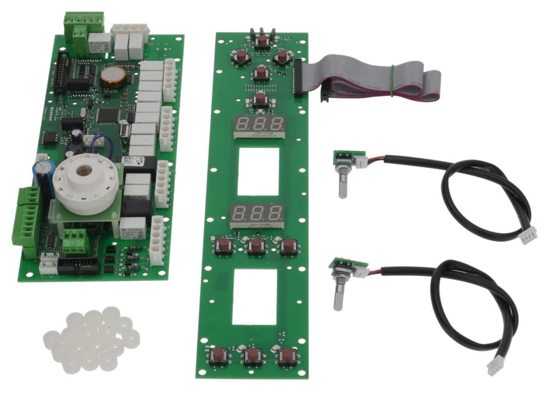 Kit complet placa electronica si placa cu butoane LAINOX, neprogramata (necesita programare), 330x103x75mm