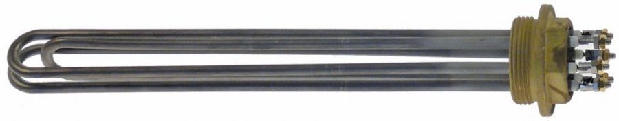 Rezistenta 3000 W, 230/380 V, filet flansa 1½", L 300 mm - 415004