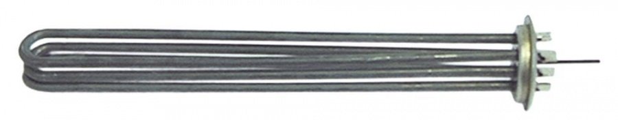 heating element 4500 W 230 V heating circuits 3 mounting ø 57,5 mm round flange - 415037