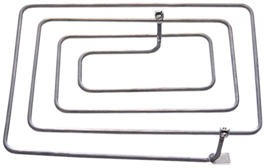 heating element 2000W 400V L 340mm W 250mm H 80mm tube ø 6,5mm mounting pos. outer