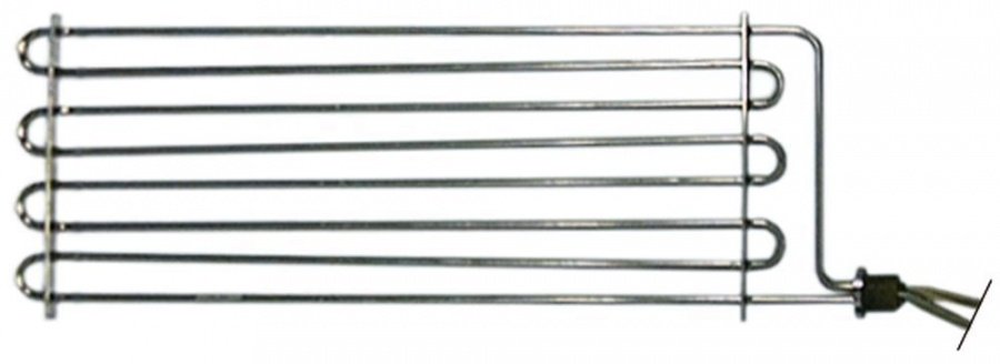 heating element 8000W 230/400V heating circuits 3 mounting pos. left M26x1,5 L 555mm W 177mm H 27mm