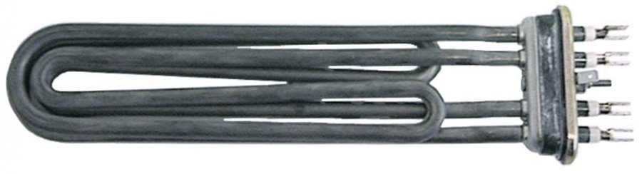 Rezistenta dubla 5600 W, 230 V, L 275 mm, flansa 70x18 mm (80x28 mm) - 415459