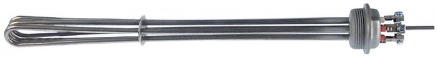 Rezistenta boiler 6000 W, 230 V, filet 1½" (47.5 mm), L 415 mm - 415503