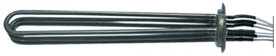 heating element 3000W 230V heating circuits 3 mounting ø 47,5mm L 268mm W 36mm H 28mm