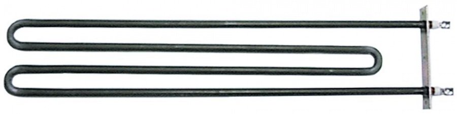 Rezistenta 1800W, 230V, L 495x90 mm, flansa 125x30 mm - 415992