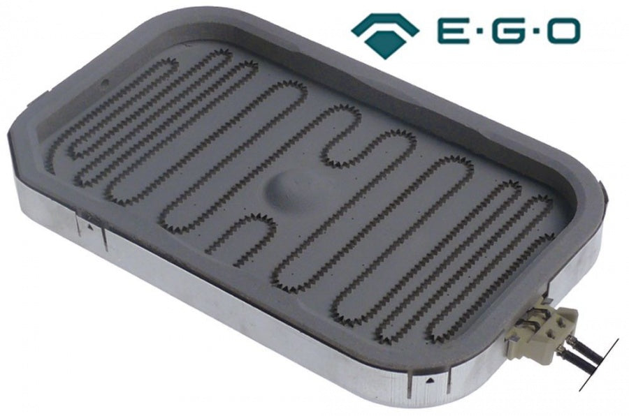 Rezistenta radianta dreptunghiulara 1500W, 230V, 265 x 165 mm, EGO 10.57401.344