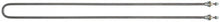 Rezistenta 1700 W, 230 V, 741 x 62 mm, filet ¼", rezistenta rotisor pui - 416016