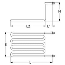 Rezistenta friteuza 3000W, 230V, 071052 - 416169
