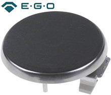 Plita electrica ø 90 mm, 450 W, 220 V, contacte 3 suruburi, cu inel exterior inox inalt de 8 mm - 416191
