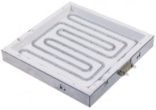 radiation heater L 225mm W 225mm 750W 230V - Code 416192