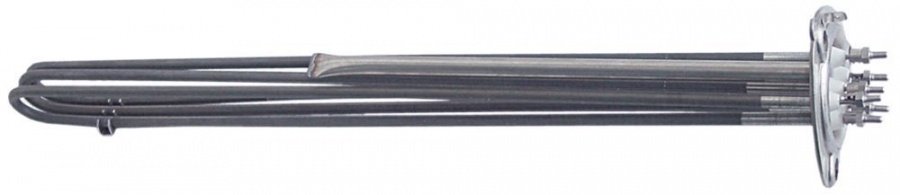 Rezistenta 9000 W, 230 V, cu 3 circuite, L 395 mm - 416208