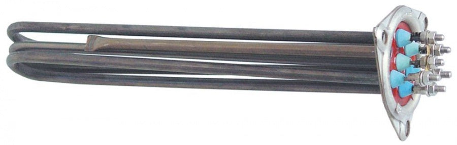 Rezistenta boiler 4500 W, 230 V, flansa ø 57,5 mm, 3 circuite, L 307 mm - 416231