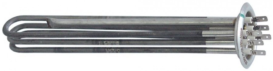 Rezistenta 5000 W, 3 circuite de incalzire, ø 47,5 mm,  252 x 35 mm, H 34 mm - Cod 416271