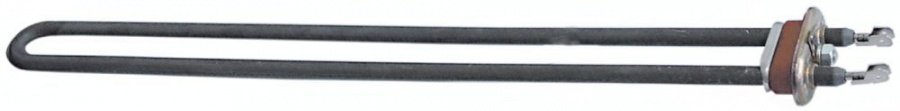 Rezistenta 2440 W, 254 V, lungime 402 mm, flansa 40x16 mm (ext. 50x27 mm) - 416284