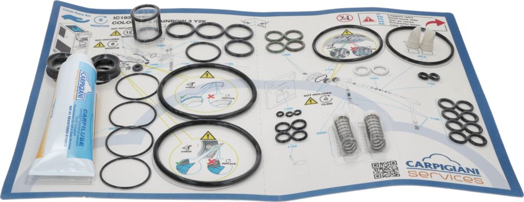 Set de garnituri COLOUR 3 RAINBOW 3Y2K, Carpigiani IC193013029