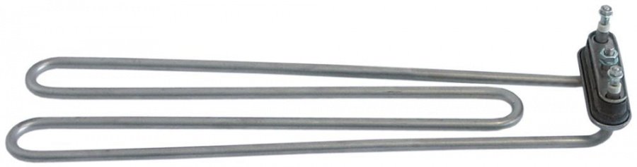 Rezistenta 2800W, 230V, L 370 mm, W 102 mm, H 27 mm, flansa 70x18 mm - 416382
