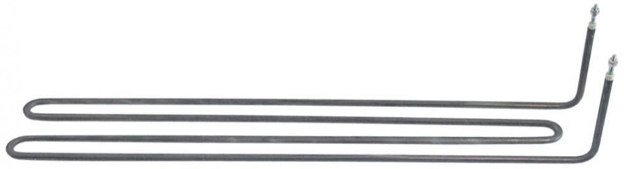 Rezistenta 2000 W, 230 V, L 585 x 100 mm, H 100 mm, tub ø 8 mm - 416633