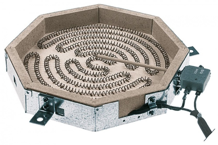 Rezistenta radianta octogonala ø 230 mm, 2400 W,  230 V, cu indicator temperatura, pentru plita vetroceramica - 416963