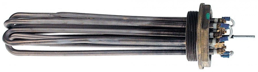 heating element 8000W 220V heating circuits 6 2½" L 300mm W 58mm H 56mm thermostat sleeves ø 7mm