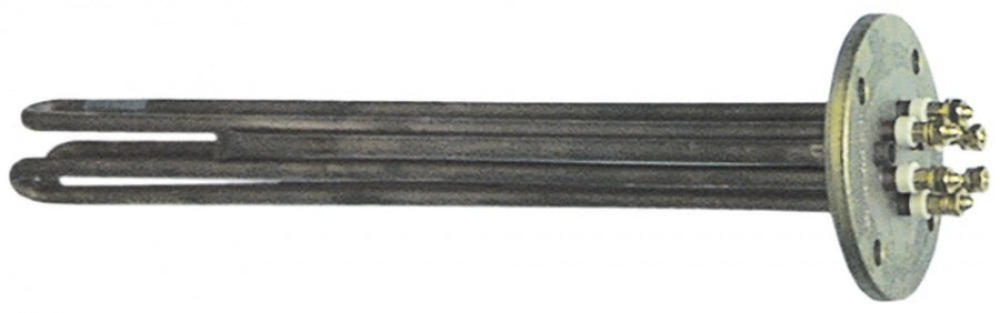 Rezistenta 5000 W, 220 / 380 V, cu 3 circuite, L 355 mm, teaca termostat 6,5 x 230 mm - 417098