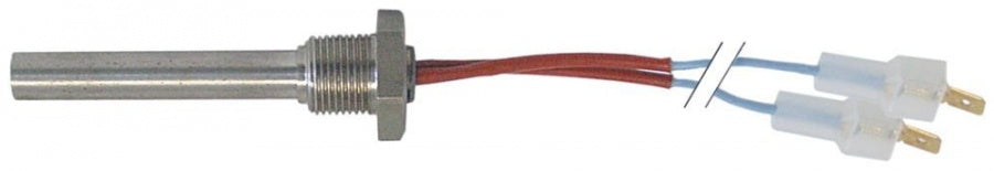 Rezistenta 600 W, 230 V, L 74 mm, ø 10 mm, filet 3/8", cablu 250 mm - 417194