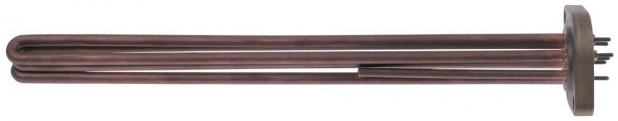 Rezistenta 4500 W, 230 V, 3 circuite, flansa cu 2 orificii - Cod 417239