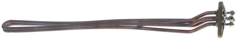 heating element 3700W 230V heating circuits 2 mounting ø 38,5mm hole distance 56mm L 580mm