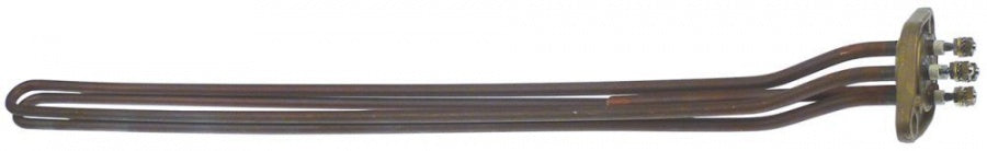 Rezistenta boiler 5500 W, 230 V, cu 2 circuite, L 655 mm, distanta intre orificii 74 mm - 417269