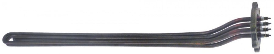Rezistenta 5000 W, 220 V, L 575 mm, cu 3 circuite, flansa cu 6 gauri  - 417292