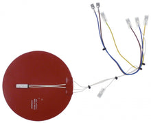 Rezistenta folie silicon rosu rotunda, ø 125 mm, 35 W, 115 / 230 V, rezistenta plana rotunda din silicon - 417374