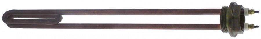 heating element 220W 1400V heating circuits 1 1¼" L 430mm W 36mm H 32mm tube ø 9,8mm connection M4