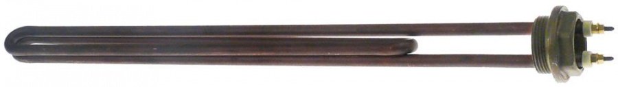 heating element 3000W 220V heating circuits 1 1¼" L 500mm W 35mm H 35mm tube ø 10mm connection M3
