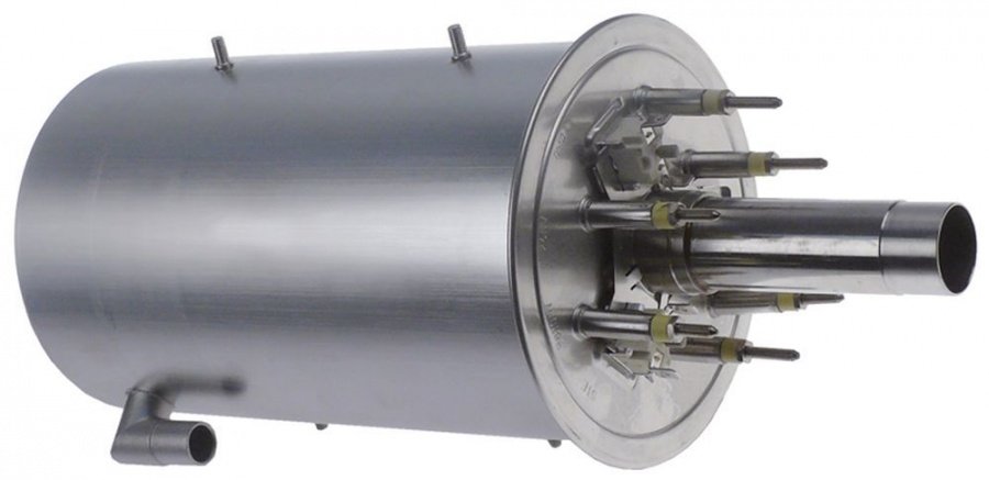 flow heater 9810W 240V ø 125mm L 220mm with thread bolt edition since 11/2000