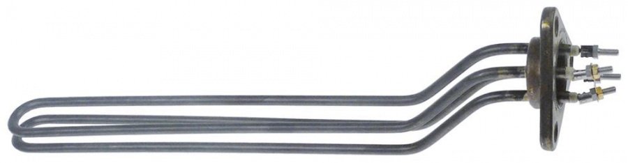 heating element 3000W 230V heating circuits 2 mounting ø 39,5mm hole distance 57,5mm L 343mm
