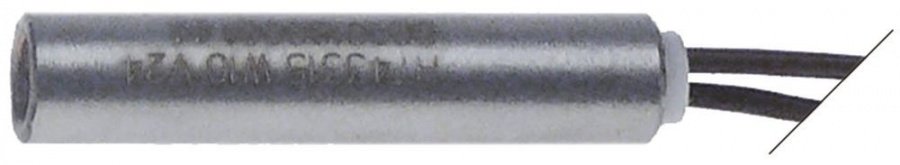 Rezistenta cilindrica 10 W, 24 V, ø 6,4 mm, L 32 mm, lungime cablu 600 mm - 417465