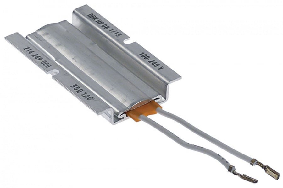 PTC element 100-240V L 75mm W 48mm H 11mm cable length 60mm hole distance 42mm hole ø 4mm